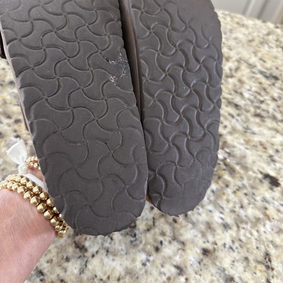 Birkenstock Arizona Birkibuc Women's Sandals -‎ Mocha, US 7. 4219 - Picture 7 of 8